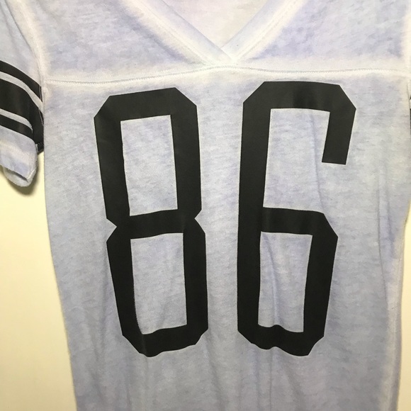 VS PINK Purple Varsity Tee - Picture 3 of 8